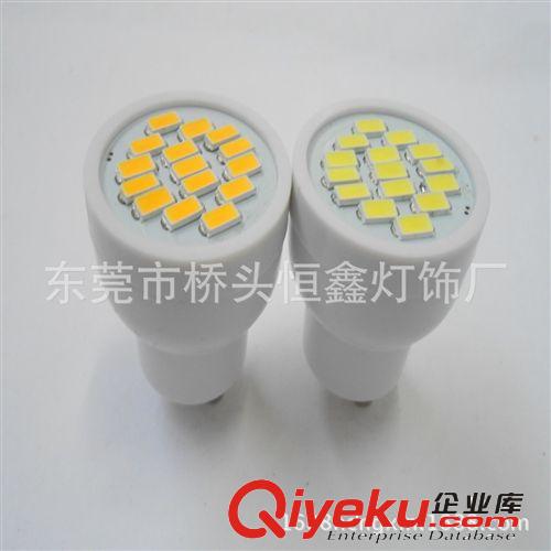 新款LED射燈 5730貼片 GU10-15SMD 5730射燈  LED室內(nèi)燈 節(jié)能燈