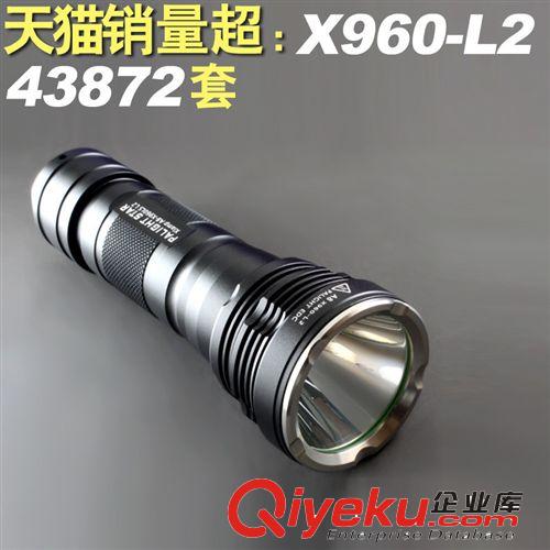 PALIGHTX960霸光2015款 LED強(qiáng)光手電筒zpL2 26650充電