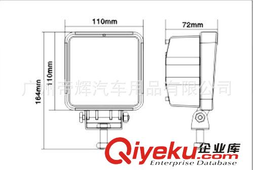 國慶大促銷 48w LED工作燈 越野燈 70元/只 聚光泛光