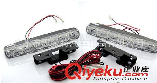 汽車LED日行燈 6燈  6LED 大功率 日間行車燈 防水