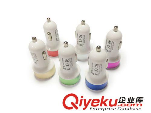 車載充電器雙USB 鋁合金光環(huán)汽車充電器點煙器式 廠家直銷新款式原始圖片3