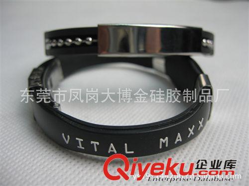 供應金屬手環 飾品配件 硅膠飾品  飾品批發原始圖片2