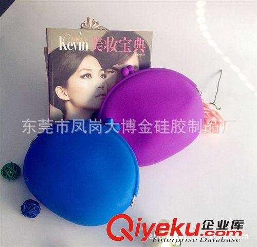 超大圓形硅膠零錢包多功能大容量硅膠背帶斜挎包手機包女包批發原始圖片2