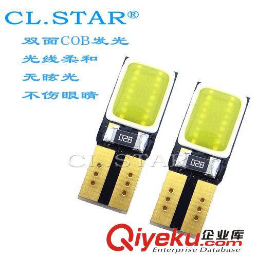 [工廠直銷]新款COB示寬燈超亮雙面發光解碼T10示寬燈 led車燈原始圖片2