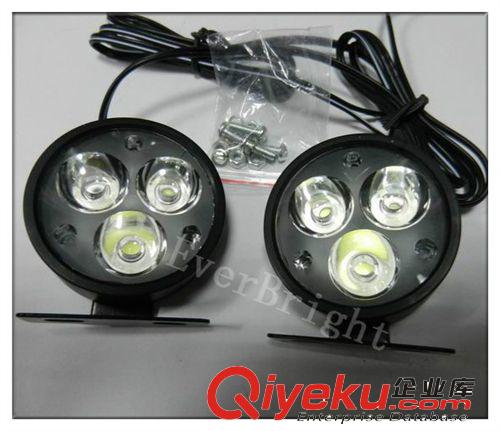 汽車9LED圓形 高亮日行燈 安全行車燈 倒車燈 LED日行燈