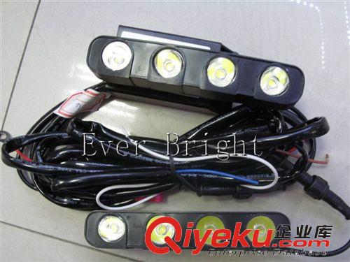 新款硅膠可彎曲軟燈條12LED汽車日行燈 安全燈 晝行燈 防撞車燈
