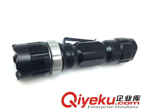 （廠家直銷）CREE C8-T6強光遠射定焦鋁合金手電筒