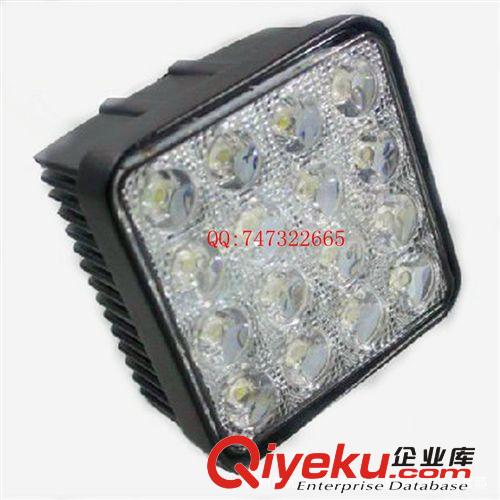 LED工程車燈 方形 48w 聚光 工作燈 前照燈