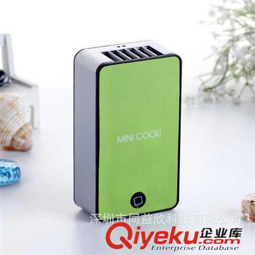 迷你掌上空調風扇 USB制冷充電 創(chuàng)意便攜學生無葉靜音小型電風扇原始圖片3