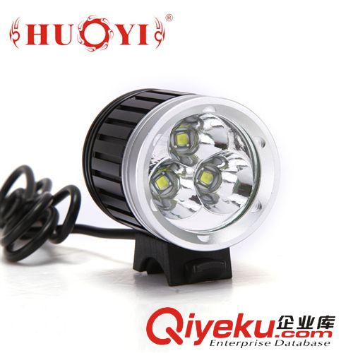 HD011 LED 防水頭燈 遠射防水鋁合金自行車遠射騎行燈原始圖片3