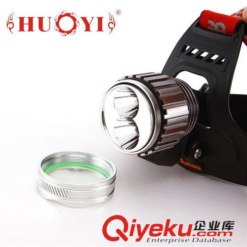 2188C 白+黃  CREE XML  充電 戶外 鋁合金 多功能 18650電池頭燈原始圖片2