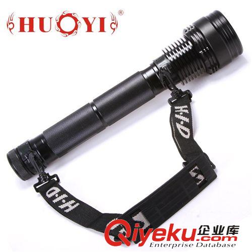 HID 85w 航空鋁合金 遠射一公里 充電戶外 6600電池手電筒原始圖片3
