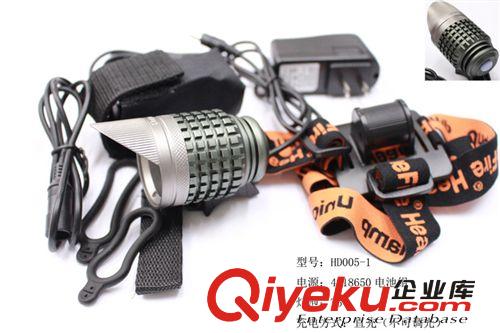 HD012 LED 單車燈打獵頭燈防水鋁合金自行車遠射騎行燈