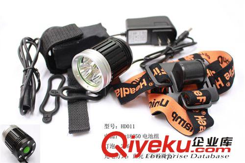 HD012 LED 單車燈打獵頭燈防水鋁合金自行車遠射騎行燈