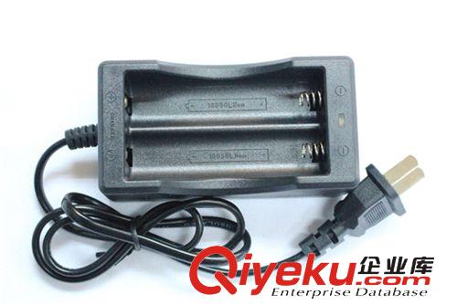 雙充18650充電器 帶線鋰電池充電器，美規(guī)充電器原始圖片2
