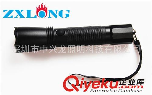 2013年新款強(qiáng)光防水手電筒 防爆手電筒 LED手電筒 手電原始圖片2