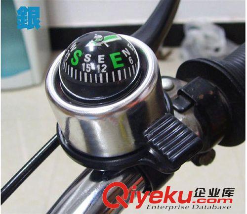 指南針鈴鐺 彩色山地自行車指南針鈴鐺 單車配件 鋁合金車鈴原始圖片3