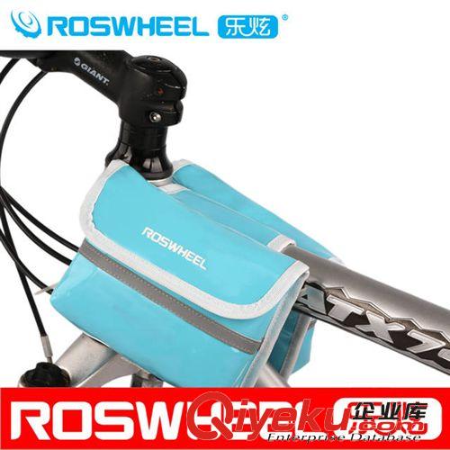 供應(yīng)【12496】ROSWHEEL樂炫手機(jī)上管包 第五代上市 自行車上管包