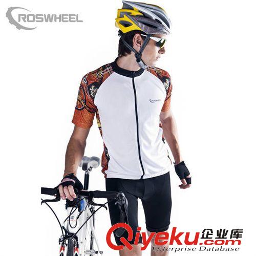 【47570】ROSWHEEL樂(lè)炫 紳士簡(jiǎn)約短袖騎行服 快干排濕透氣騎行服原始圖片2