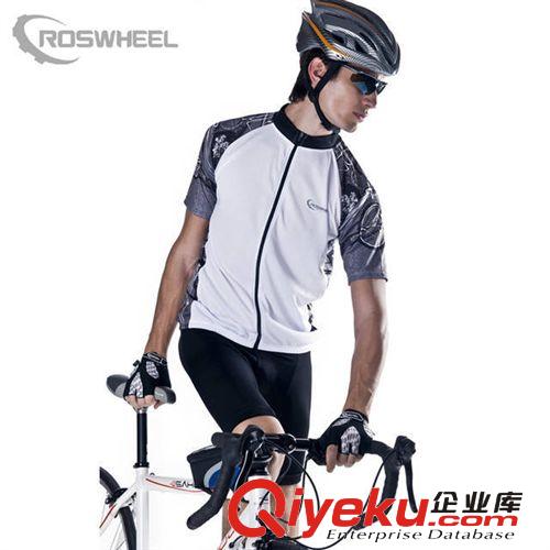 【47570】ROSWHEEL樂(lè)炫 紳士簡(jiǎn)約短袖騎行服 快干排濕透氣騎行服原始圖片3
