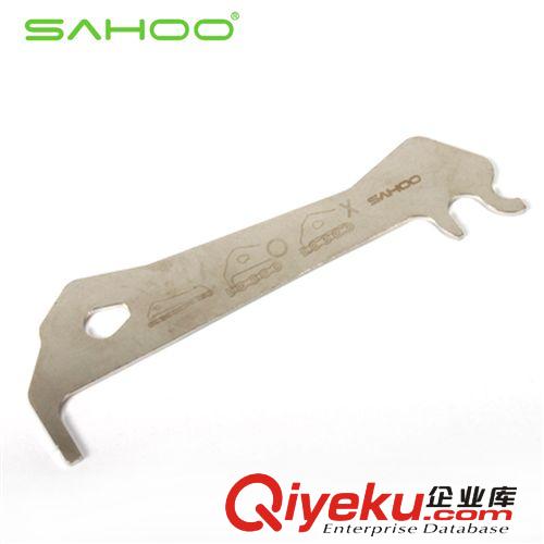 【23822】SAHOO臺(tái)灣原產(chǎn)鏈條磨損量測(cè)器（鏈條規(guī)）自行車修補(bǔ)工具原始圖片2