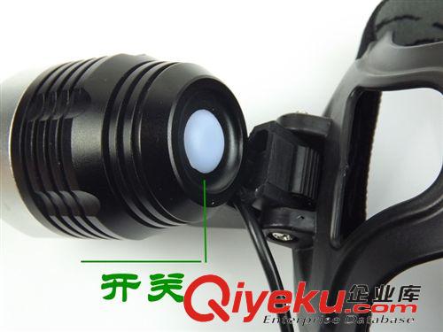 廠家直銷 T6強光頭燈 爆款 充電頭燈 釣魚頭燈 頭燈批發(fā)原始圖片2