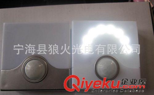 8LED方形感應燈 人體感應燈 3AA電池供電原始圖片2