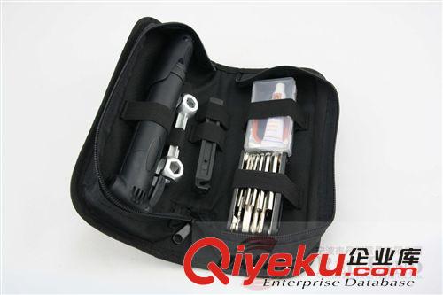 自行車組車工具包 內帶迷你氣筒/內六角扳手/剝胎工具/補胎套件原始圖片2