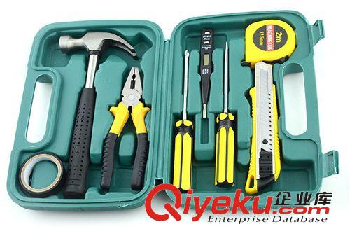 9件套車載維修工具包 汽車應(yīng)急工具箱組合套裝汽車用品備用工具原始圖片3