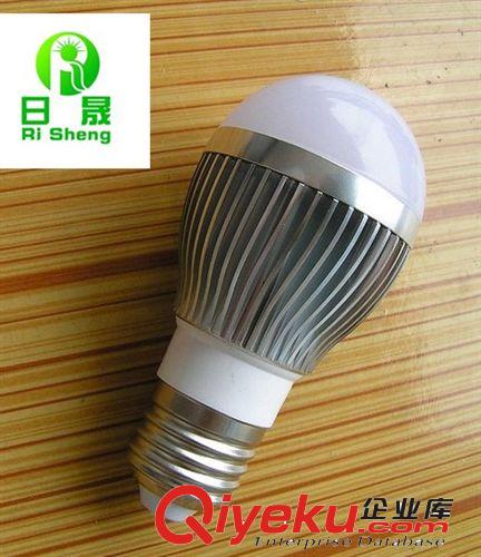 廠家直銷 國家力推LED節(jié)能燈 LED球泡燈 E27 3W車鋁球泡燈