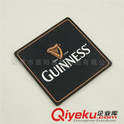 工廠定做環保pvc軟膠酒吧杯墊 酒吧塑料杯墊 酒吧專用防滑杯墊原始圖片3