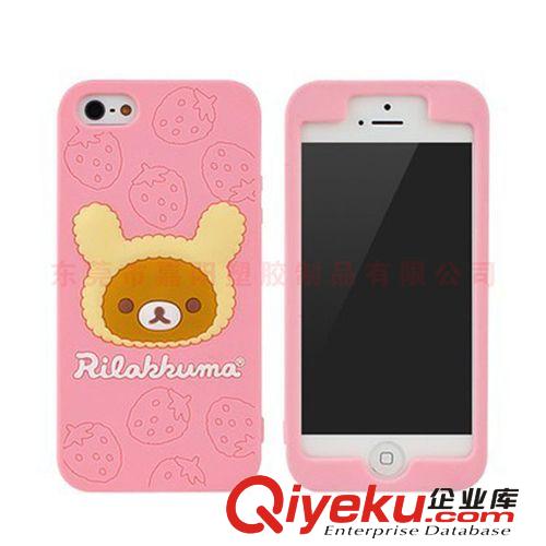 輕松熊iphone5+rilakkuma手機套 小熊iphone5+rilakkuma手機套原始圖片2