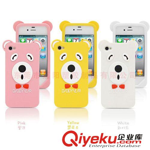 供應(yīng)韓國iphone4s手機(jī)殼 卡通小熊iphone4s手機(jī)殼原始圖片3