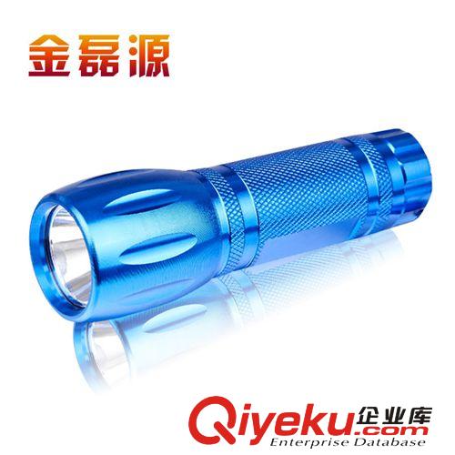 9LED迷你塑料橡膠小手電筒 使用3節(jié)7號電池 廠家直銷