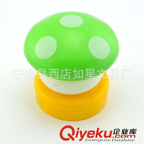 蘑菇小人燈創意節能LED蘑菇七彩色漸變燈 光控感應 拍拍燈原始圖片2
