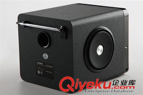 便攜式時(shí)尚木紋FM收音機(jī)SD卡多媒體音箱 KL-A9  批發(fā)原始圖片3