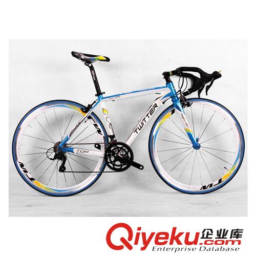 德國TWITTER騅特TW735仿碳纖維公路車禧瑪諾18變速公路自行車原始圖片2