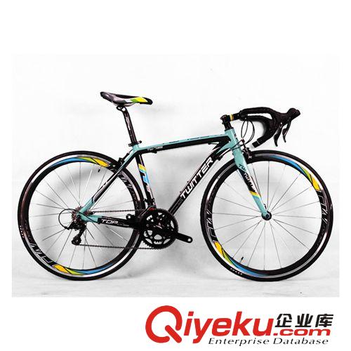 德國TWITTER騅特TW735仿碳纖維公路車禧瑪諾18變速公路自行車原始圖片3