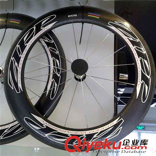 廠家直銷碳纖維輪組公路車輪組開口輪組白色花鼓管胎輪組原始圖片3