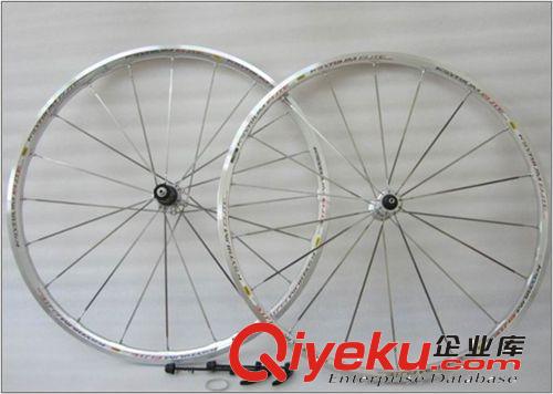 廠家直銷 自行車輪組白色輪組