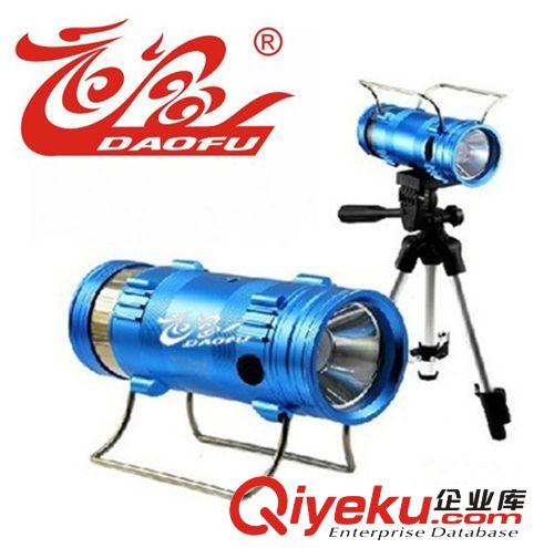 tj8W雙頭光源釣魚燈白光藍光夜釣燈漁獵充電器燈垂釣4檔調光