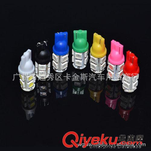 廠家低價批發T10 5SMD W5W儀表燈 車燈 LED汽摩牌照燈