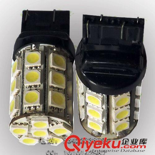 T20 雙絲 LED剎車燈 27顆/18顆 5050 剎車燈 剎車燈改裝 LED燈原始圖片2