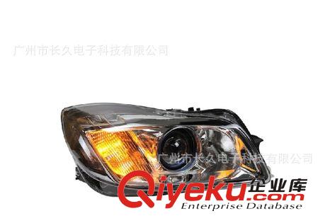 時宇別克君威汽車改裝LED大燈總成 LED雙疝氣透鏡大燈改裝原始圖片2