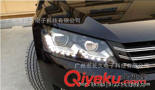 時宇 新帕薩特大燈雙氙氣設計汽車LED總成改裝原始圖片3
