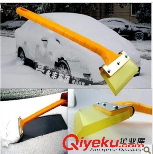 長柄牛筋刮雪器 冬季汽車除雪鏟 車用雪鏟 車載雪鏟 鏟雪工具原始圖片2