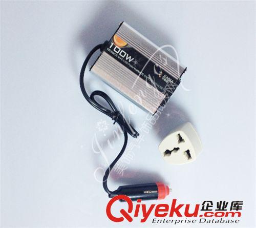 車載逆變器 12V轉(zhuǎn)220V 鋁合金車載逆變器100W變壓器 USB車充原始圖片2