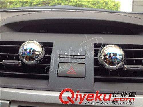 新款gd汽車圓球香水空調(diào)出風(fēng)口車載香水汽車內(nèi)飾創(chuàng)意原始圖片2