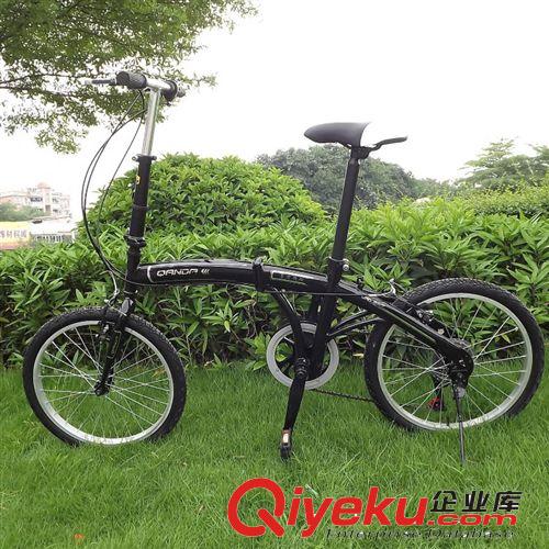 20寸6級(jí)變速海豚雙折疊自行車(chē) 學(xué)生 單人車(chē) 成人可用休閑車(chē)批發(fā)原始圖片3