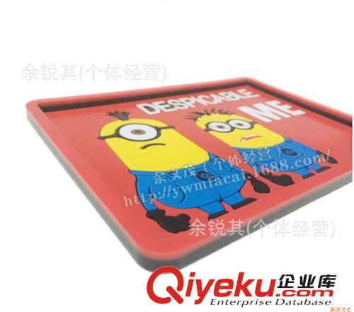 熱銷爆款可愛時(shí)尚卡小黃人手機(jī)防滑墊 神偷奶爸汽車導(dǎo)航墊原始圖片2